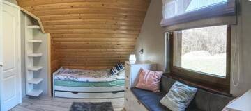 Фото номера Шале с 3 спальнями Апартаменты Apartamenty Słodki Zakątek г. Мушина 8
