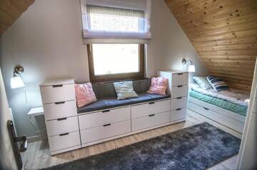 Фото номера Шале с 3 спальнями Апартаменты Apartamenty Słodki Zakątek г. Мушина 9